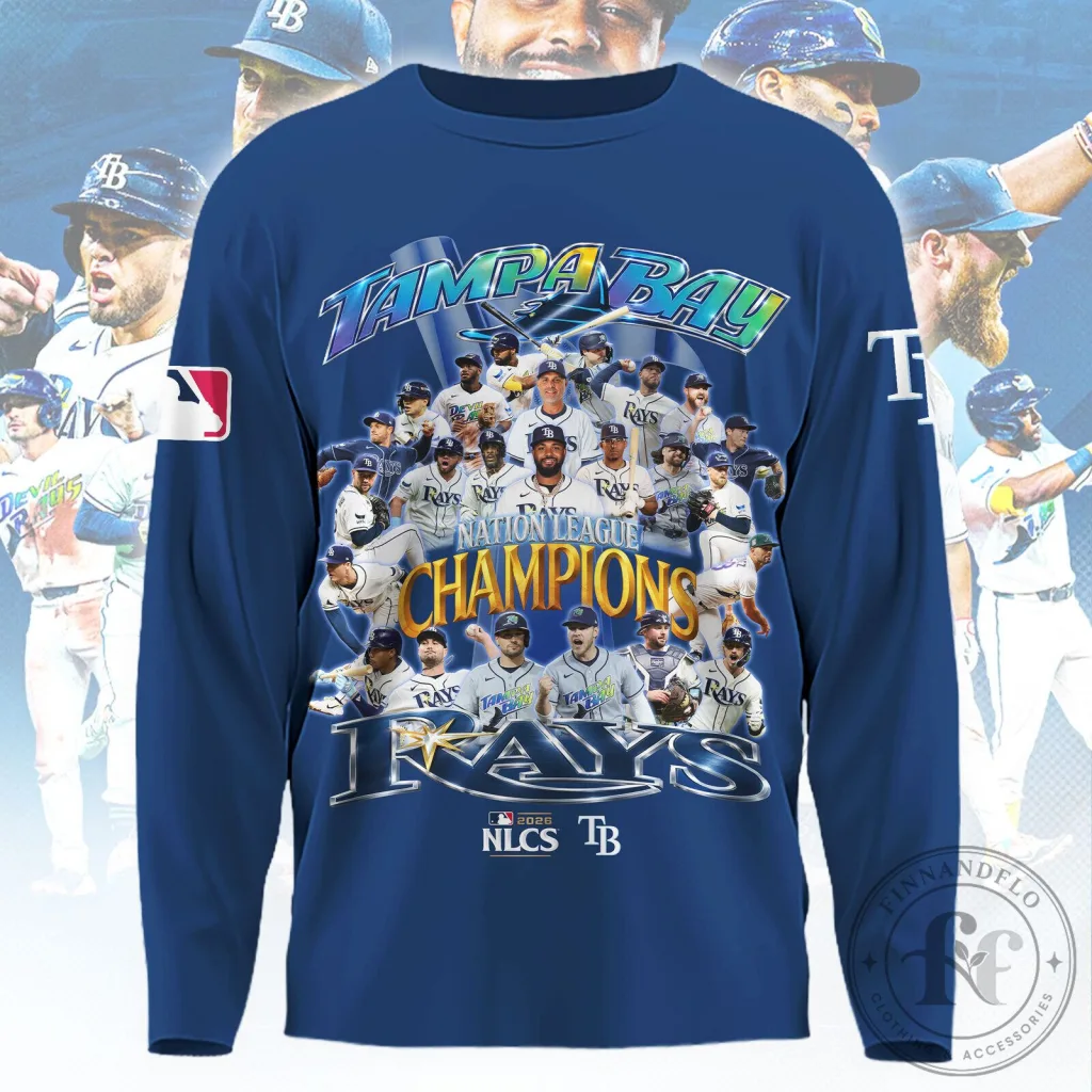 Tampa Bay Rays National League Champions MLB Baseball Long Sleeve T-Shirt