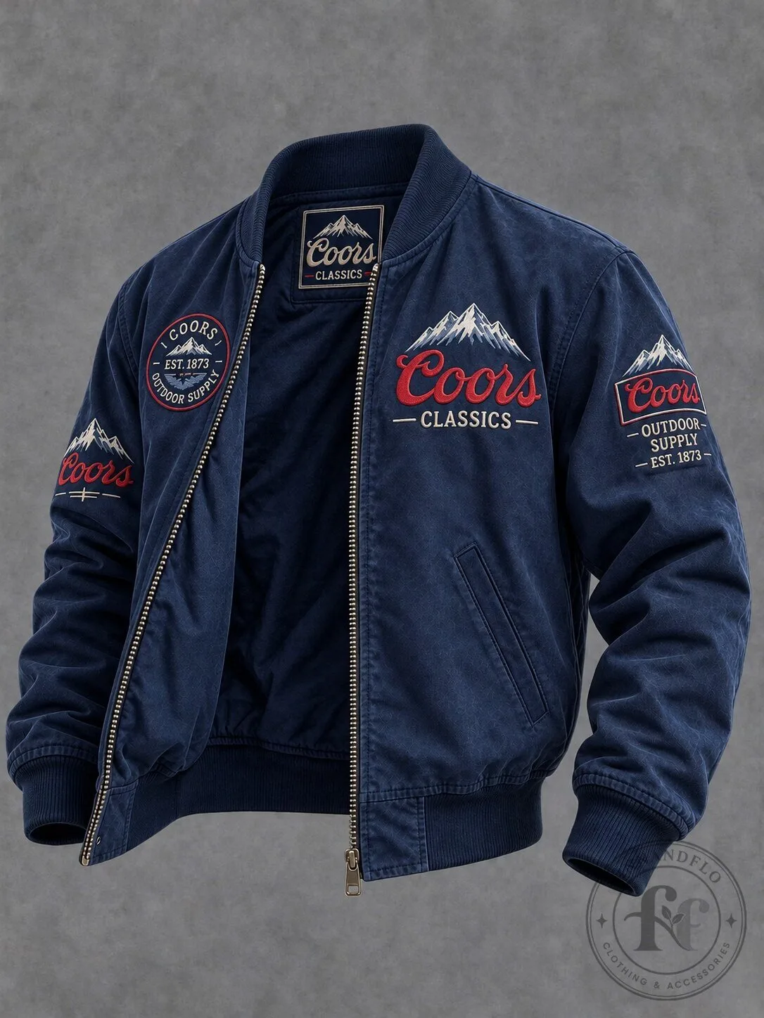 Coors Classics Outdoor Supply Est. 1873 Bomber Jacket
