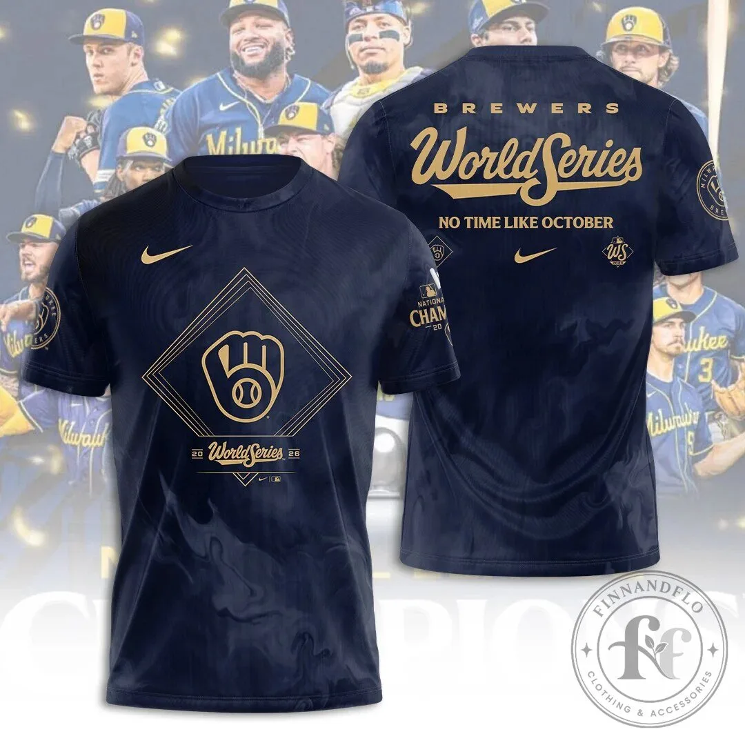 Milwaukee Brewers World Series 2026 National League Champions T-Shirt