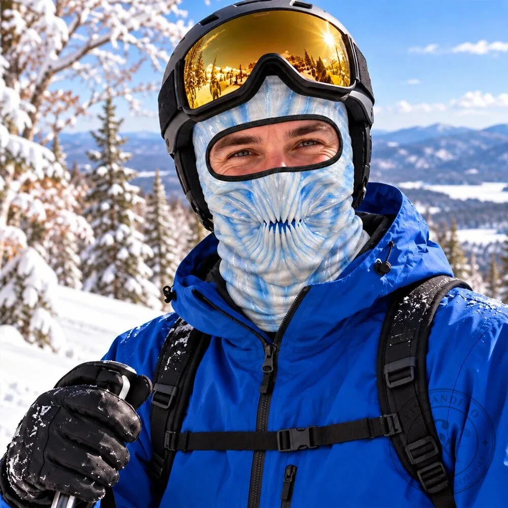Funny Yeti Ape Costume Headwear Ski Mask for Winter Sports and Outdoor Activities 9 Funny Yeti Ape Costume Headwear Ski Mask for Winter Sports and Outdoor Activities