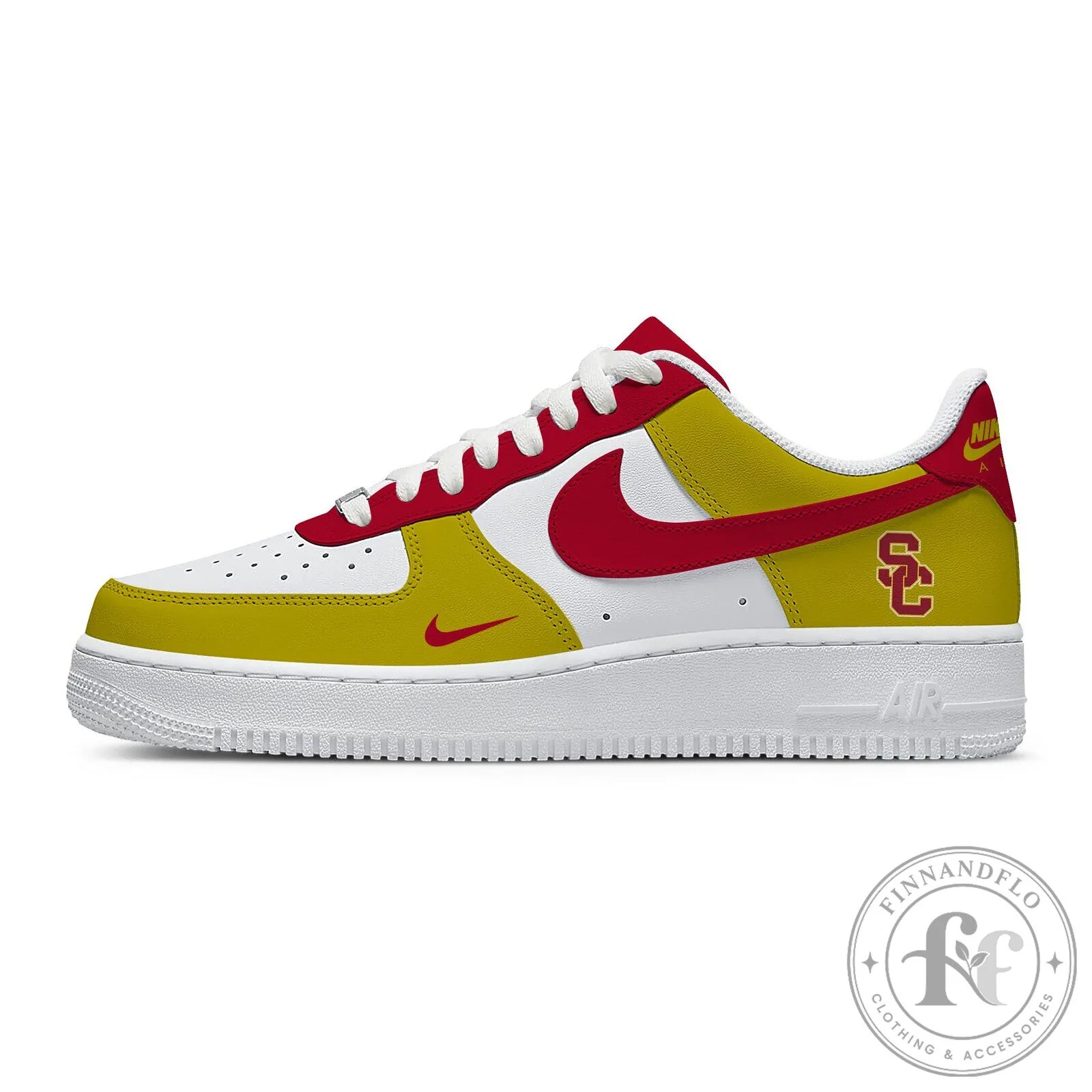 University of Southern California Trojans Custom Air Force 1 Shoes 8 University of Southern California Trojans Custom Air Force 1 Shoes