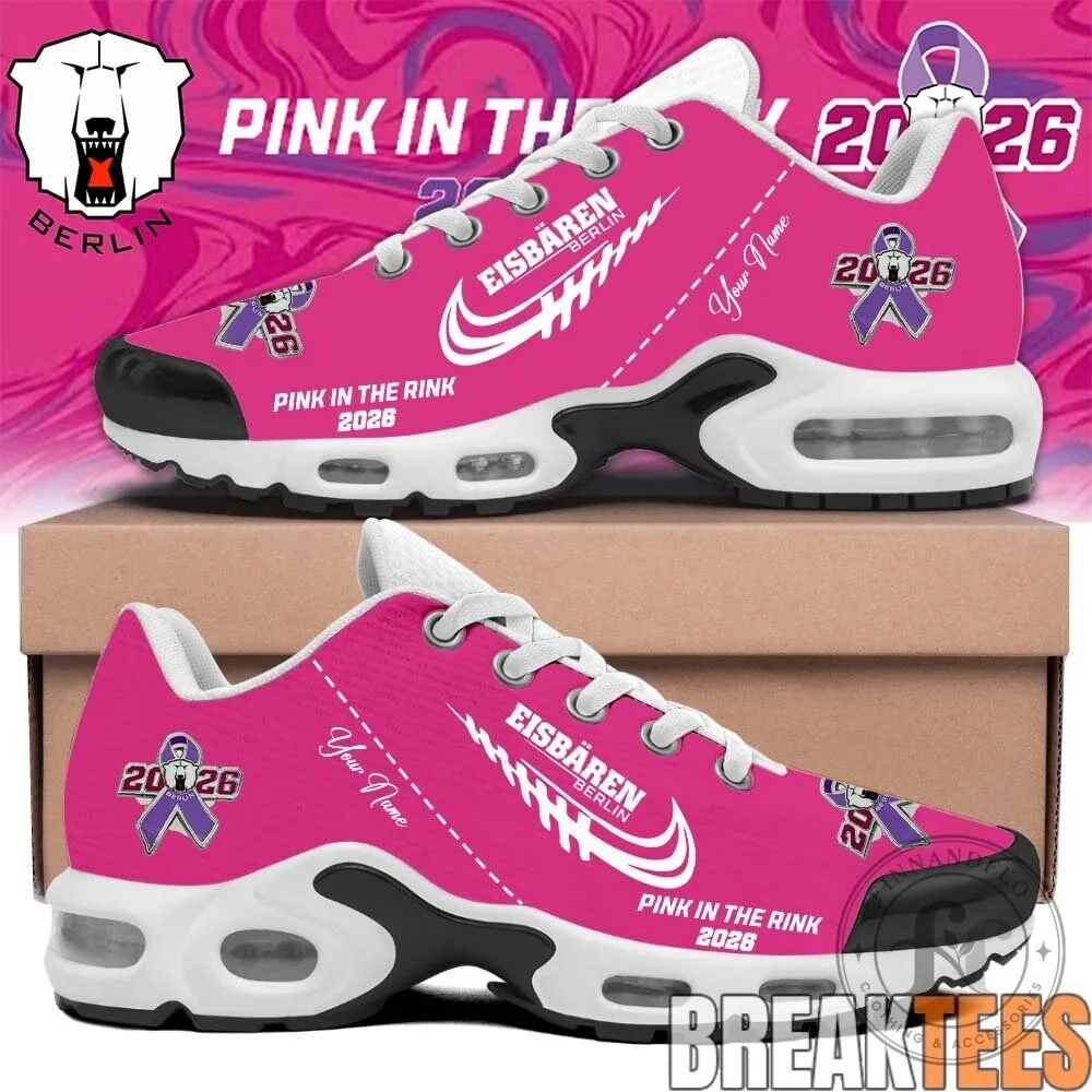 Eisbären Berlin Pink in the Rink 2026 Breast Cancer Awareness Shoes