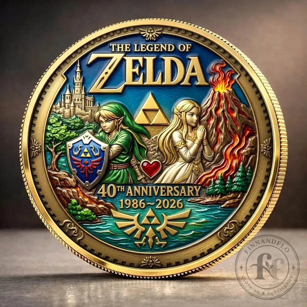 40th Anniversary Commemorative Coin for The Legend of Zelda - Collectible Edition