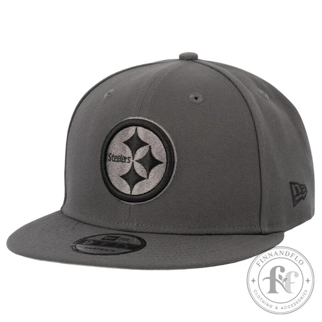 Pittsburgh Steelers Gray New Era Prestige 9FIFTY Snapback Cap Hat
